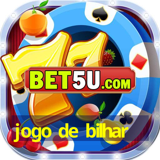 jogo de bilhar